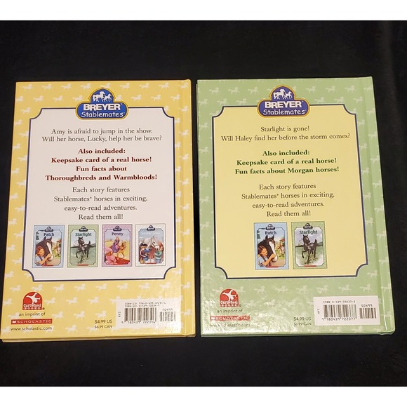 Breyer Stablemates 2 Books.  Lucky. Starlight - Picture 2 of 4